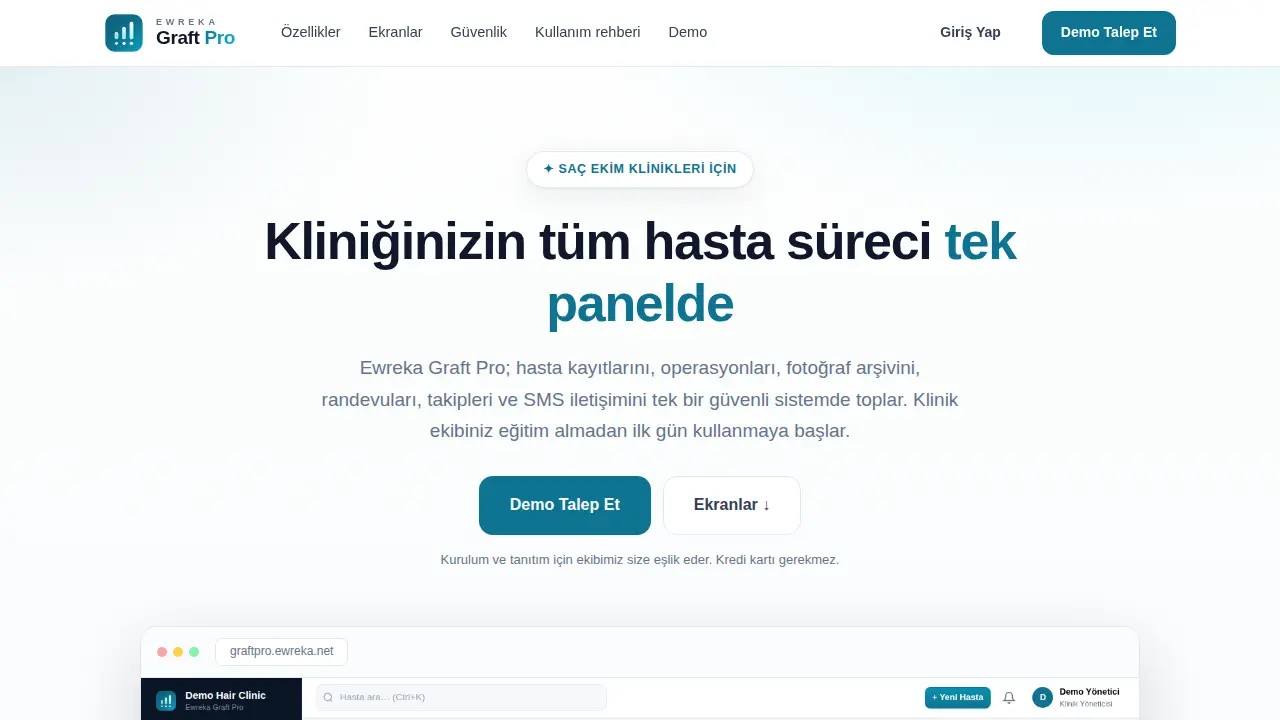 Ewreka Graft Pro — gerçek ekran görüntüsü